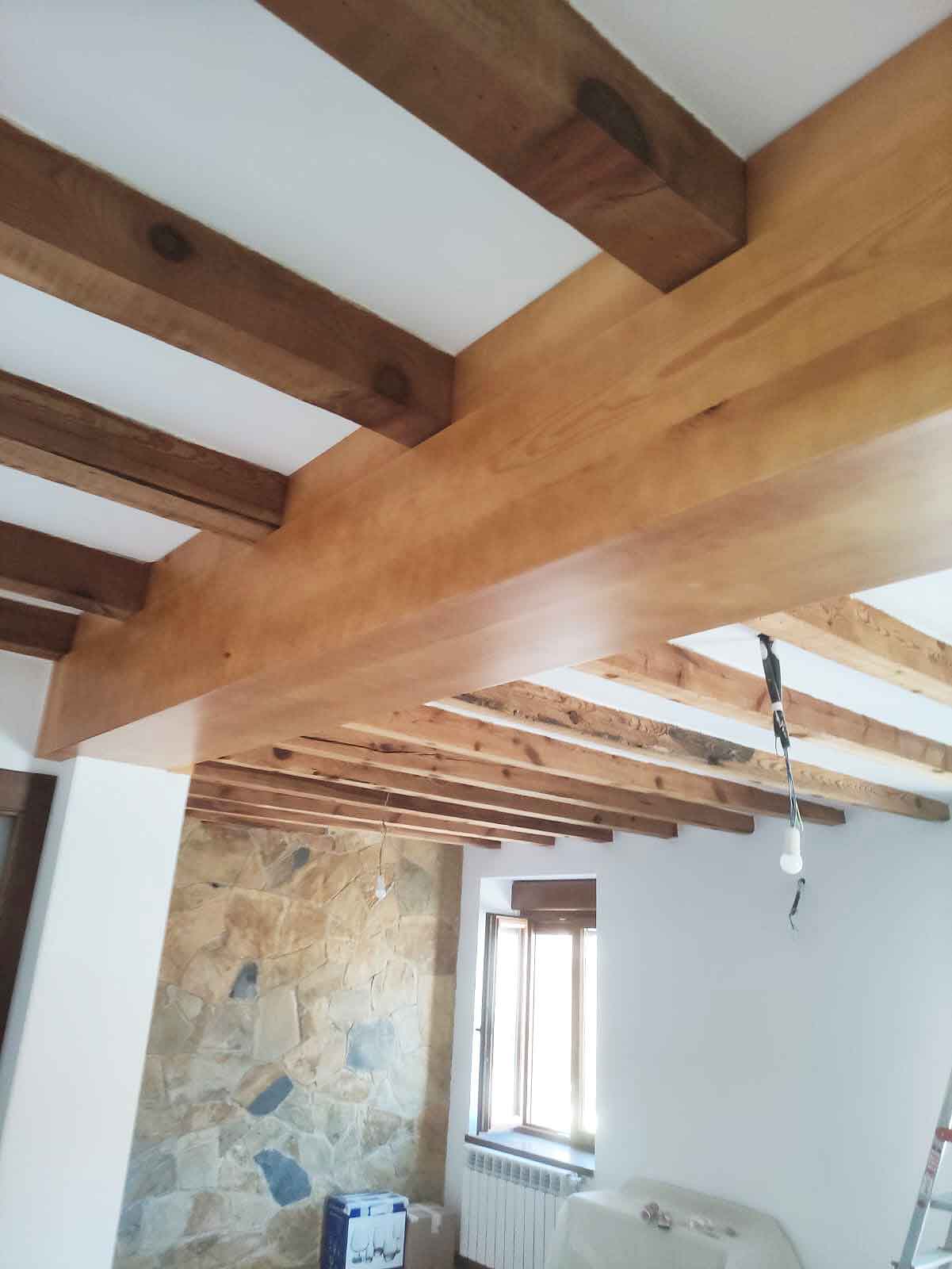 Revestimiento de techos de madera en Soria